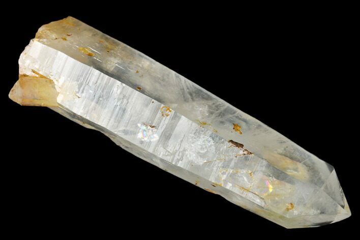 Long, Blue Smoke Quartz Crystal - Colombia #174810